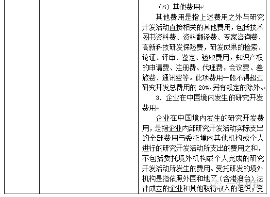 两表读懂新高新技术企业认定标准